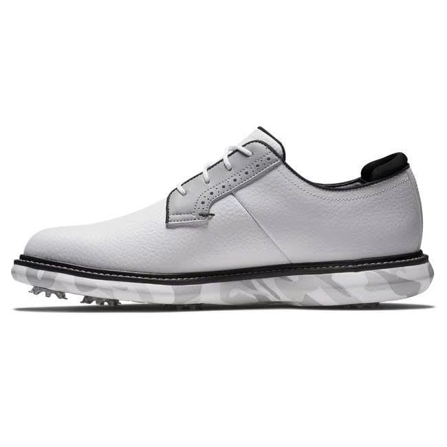 Giày Golf Nam Traditions Blucher White/White/Gray 57953 | FootJoy