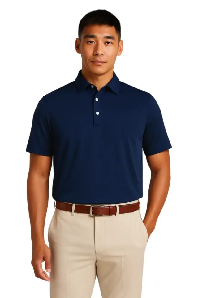 Áo Golf Nam Tay Ngắn Wildside Polo-Pro Pique WS0005-NVY | Wildside