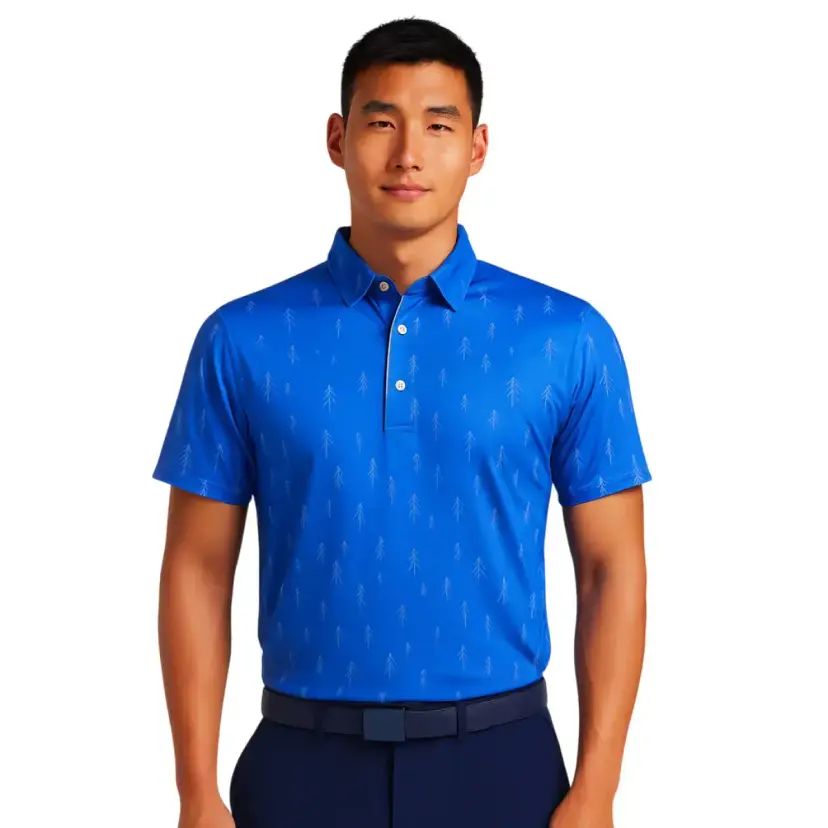 Áo Golf Nam Tay Ngắn Blue Timber Wildside Polo-Ultracool WS1001011-10