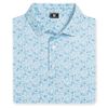 Áo Golf Nam Tay Ngắn Meadow Print Lisle Self Collar 39450 | Footjoy