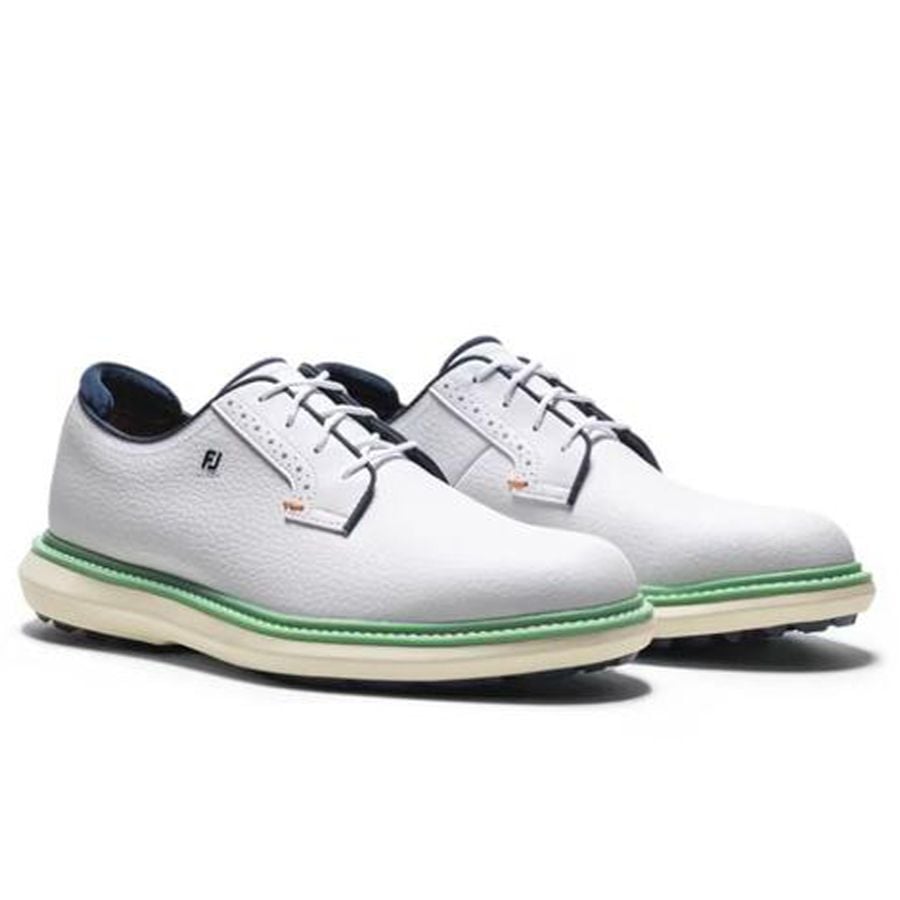 Giày Golf Nam FF M TRADITIONS WHT/NVY/TEL 57975 | FootJoy