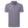 Áo Golf Tay Ngắn Meadow Print Lisle Self Collar 39451 | Foo
