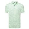 Áo Golf Tay Ngắn FootJoy Leaf Camo Lisle, Self Collar 32695 | FootJoy