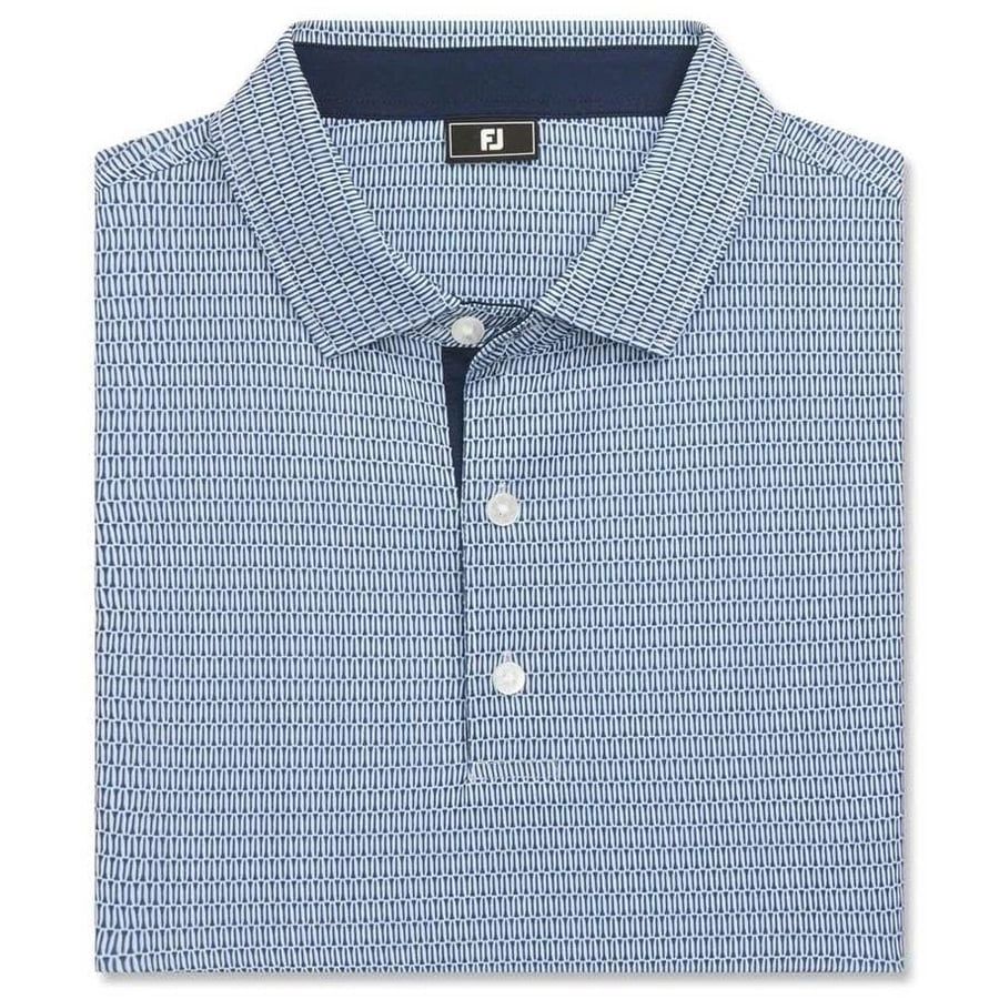 Áo Golf Tay Ngắn FootJoy Tee Geo Print Lisle 37476 | FootJoy