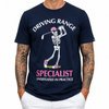 Áo Golf Nam Tay Ngắn Driving Range Wildside T-shirt WS1003171-11 Navy