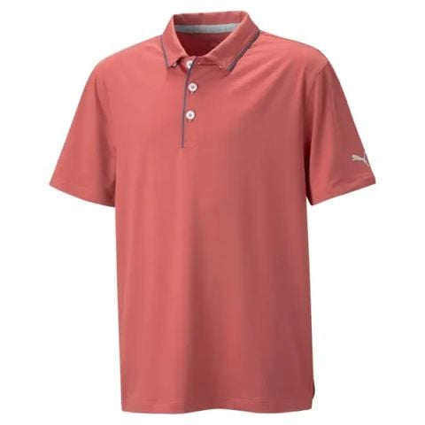 Áo golf tay ngắn trẻ em Boys Cloudspun Bridges Polo - Heartfelt 53977605 | PUMA