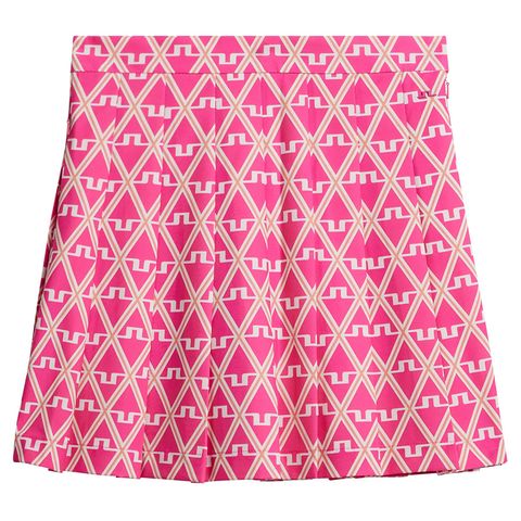 Váy golf Adina Print Skirt Geo Fuchsia Purple GWSD09295-S193 | J.Lindeberg