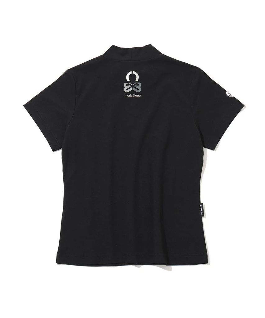 Áo Golf Nữ Tay Ngắn Duel Vertical Mock Tee MLW-6A-AA32 | MARK & LONA