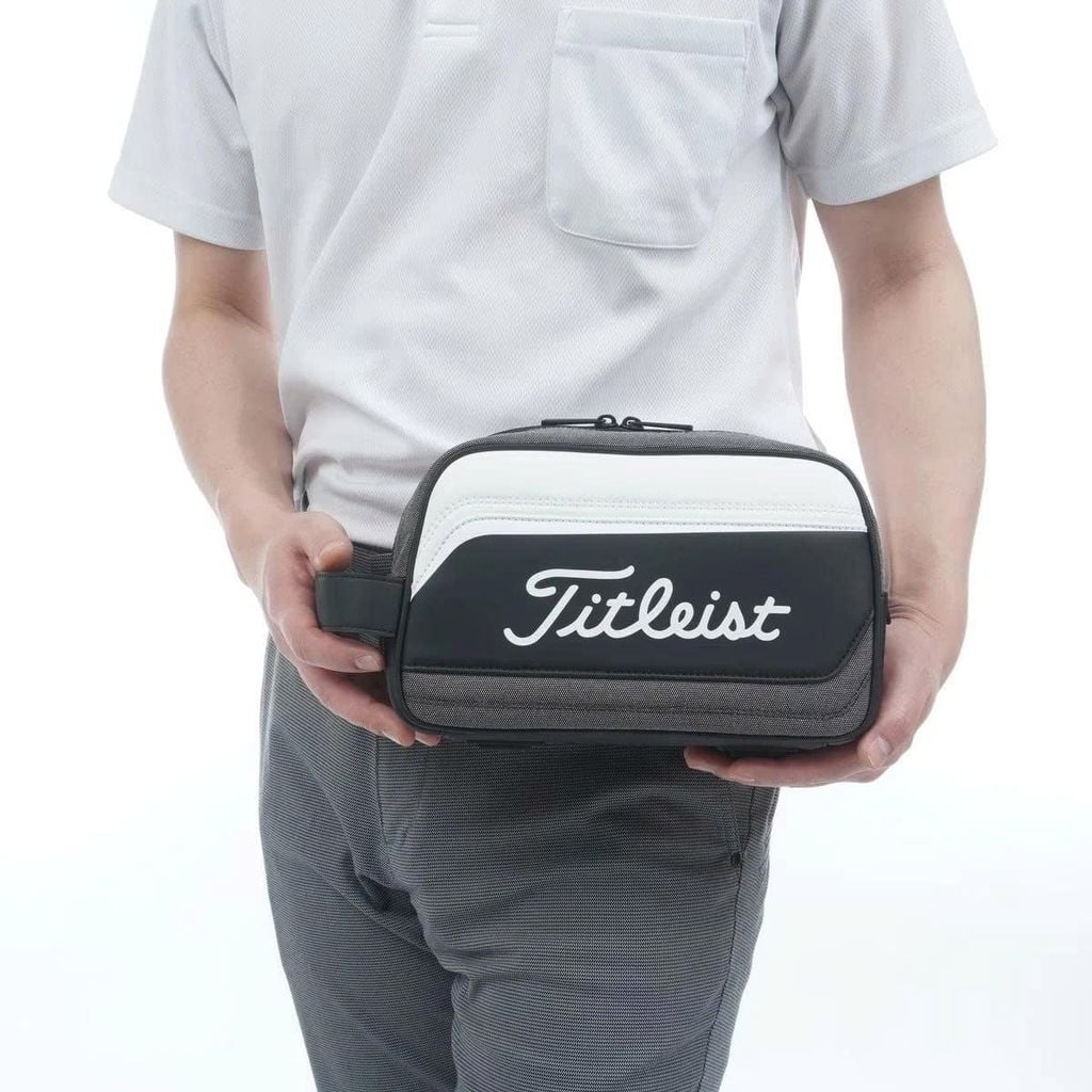 Túi golf cầm tay PURSUIT POUCH GRAPHITE/BLACK TA25PSP-2 | Titleist