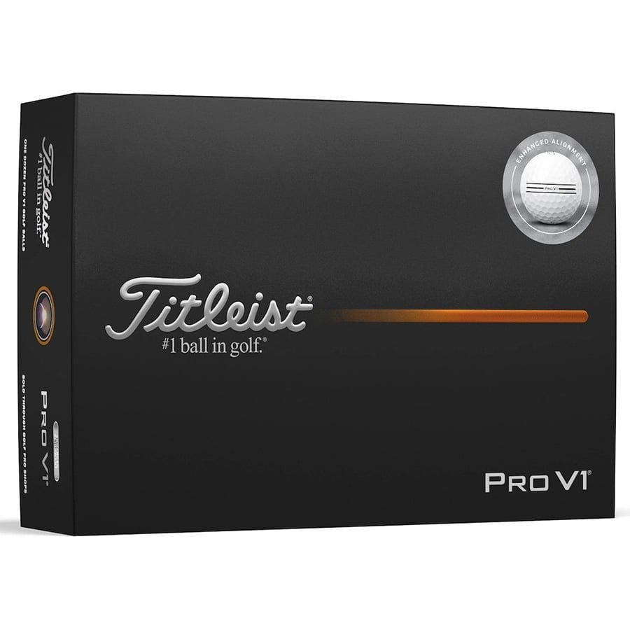Bóng Golf Pro V1 2025 White ENHANCED ALIGNMENT | Titleist