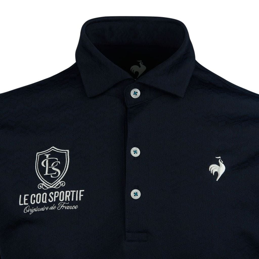 Áo Golf Nam Tay Ngắn LG6SHS15MV-NV00 | Le Coq Sportif