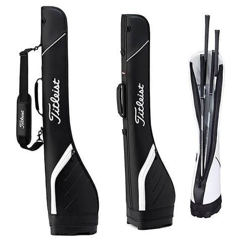 Túi gậy tập golf Performance Sports Quarter TB22PSQBK-01 Bag Black/White MEGA SALE | Titleist