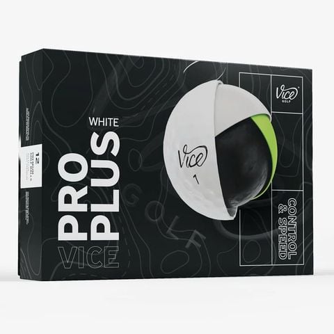 Bóng Golf Vice Pro Plus 4 Lớp Màu WHITE | Vice Golf