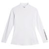Áo golf nữ tay dài Asa Soft Compression Top White GWJT06333-0000 | J.Lindeberg