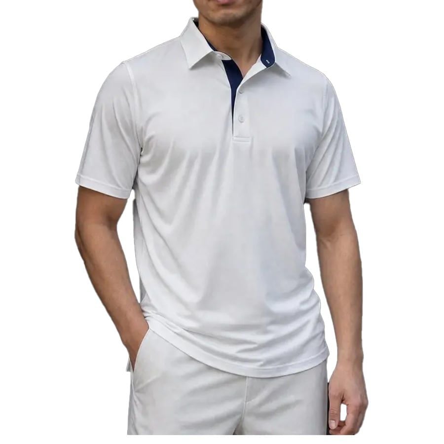 Áo Golf Nam Tay Ngắn Polo-Ultracool 100 - Frost WS1001011-020 | Wildsi