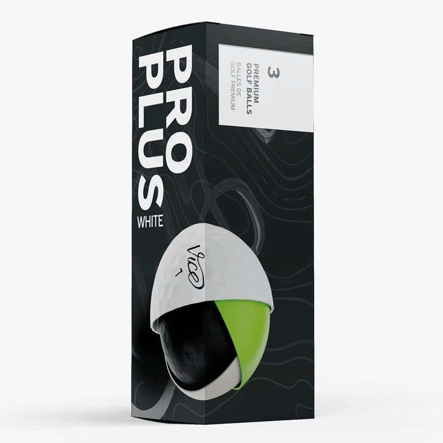 Bóng Golf Vice Pro Plus 4 Lớp Màu WHITE | Vice Golf