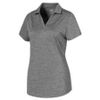 Áo golf nữ tay ngắn W Icon Heather Polo - Quiet Shade 59680203 | PUMA