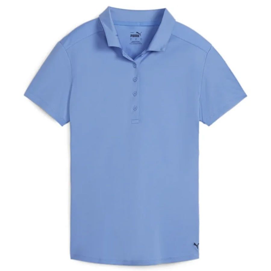 Áo golf nữ tay ngắn W Pure SS Polo - Blue Skies 62514908 | PUMA