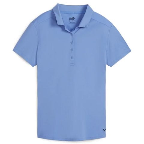 Áo golf nữ tay ngắn W Pure SS Polo - Blue Skies 62514908 | PUMA