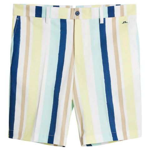 Quần shorts golf nam Tim Print Shorts Painted Stripe Wax Yellow GMPA08935-K107 | J.Lindeberg