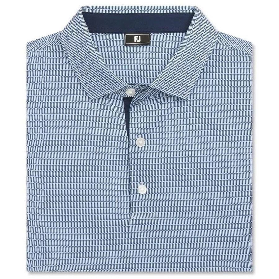 Áo Golf Tay Ngắn FootJoy Tee Geo Print Lisle 37476 | FootJoy
