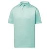 Áo golf nam tay ngắn Allover Floral Lisle Emerald/White 31494 | FootJo