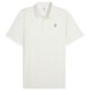 Áo golf tay ngắn nam Puma x Quiet Golf Jacquard Paisley Polo - Warm Wh