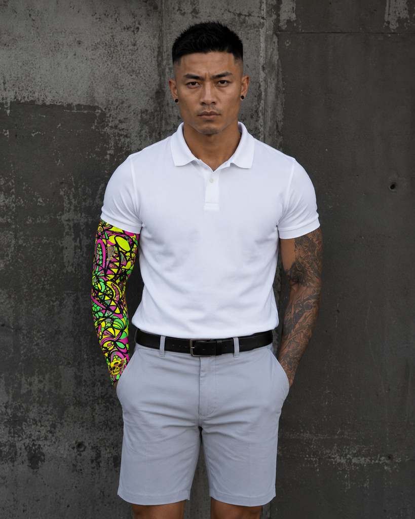 Ống Tay Chống Nắng Neon Riot UV Sleeves WS203730-02 | Wildside