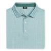 Áo Golf Tay Ngắn Footjoy Scallop Geo Pique Self Collar 39459 | Footjoy