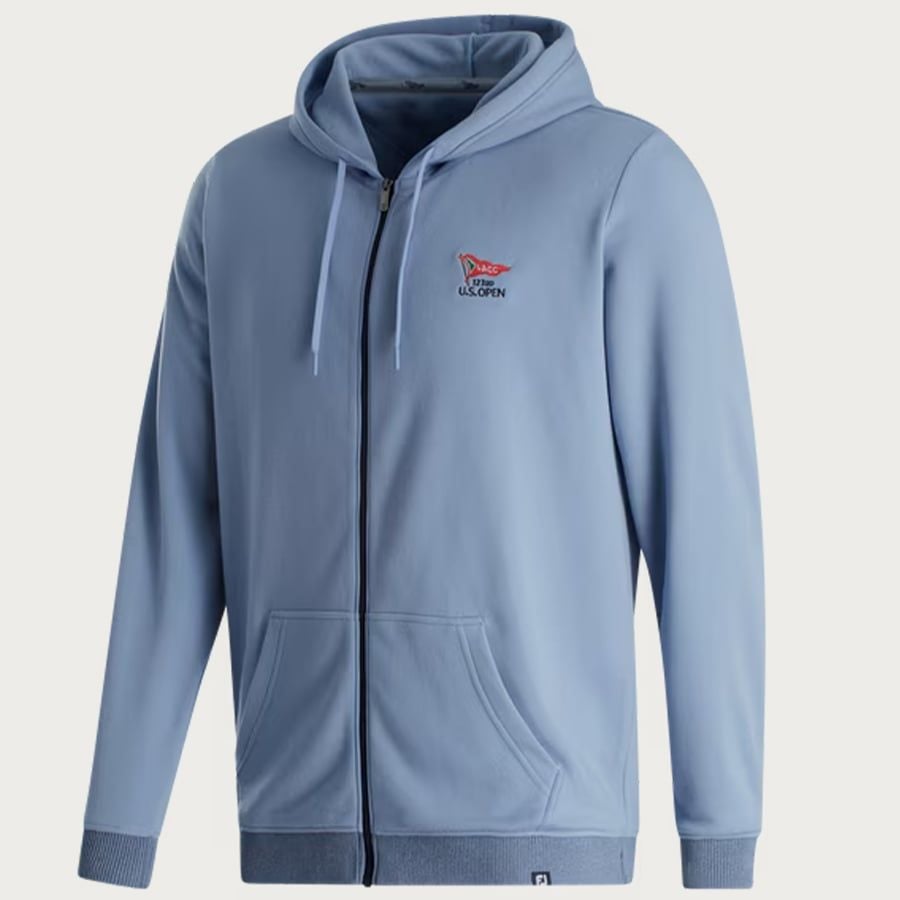 Áo Golf Tay Dài  Áo Footjoy Full-Zip Hoodie Blue 28945 | FootJoy