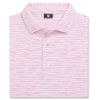 Áo golf nam tay ngắn Broken Stripe Print Pique White / Magenta 37443 |
