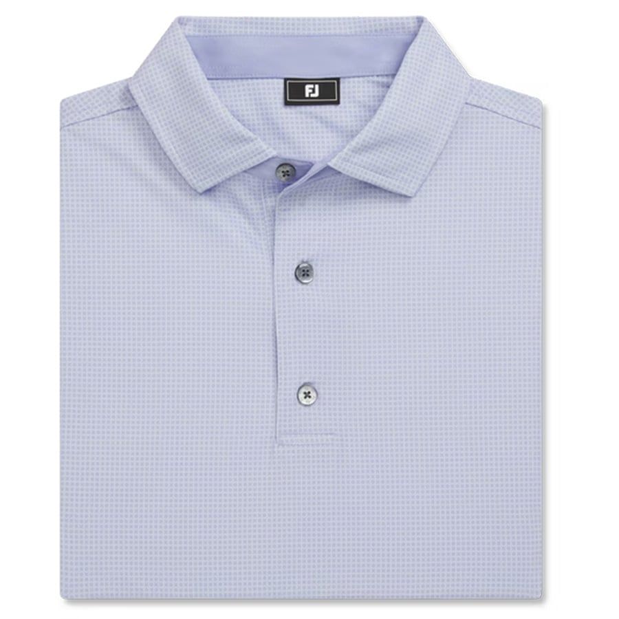 Áo golf nam tay ngắn Circle Foulard Lisle Orchid / Periwinkle / Ice Wa