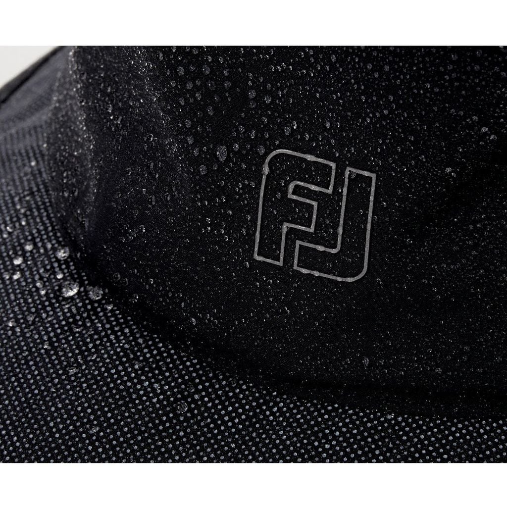 Nón kết golf nam HydroSeries Bucket Hat Black 35624 | FootJoy