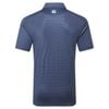 Áo Golf Nam Tay Ngắn Open Crown Lisle Shirt 43046 Navy  | FootJoy