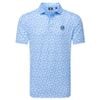 Áo Golf Nam Tay Ngắn Open Lisle Lt. 43048 Blue | FootJoy