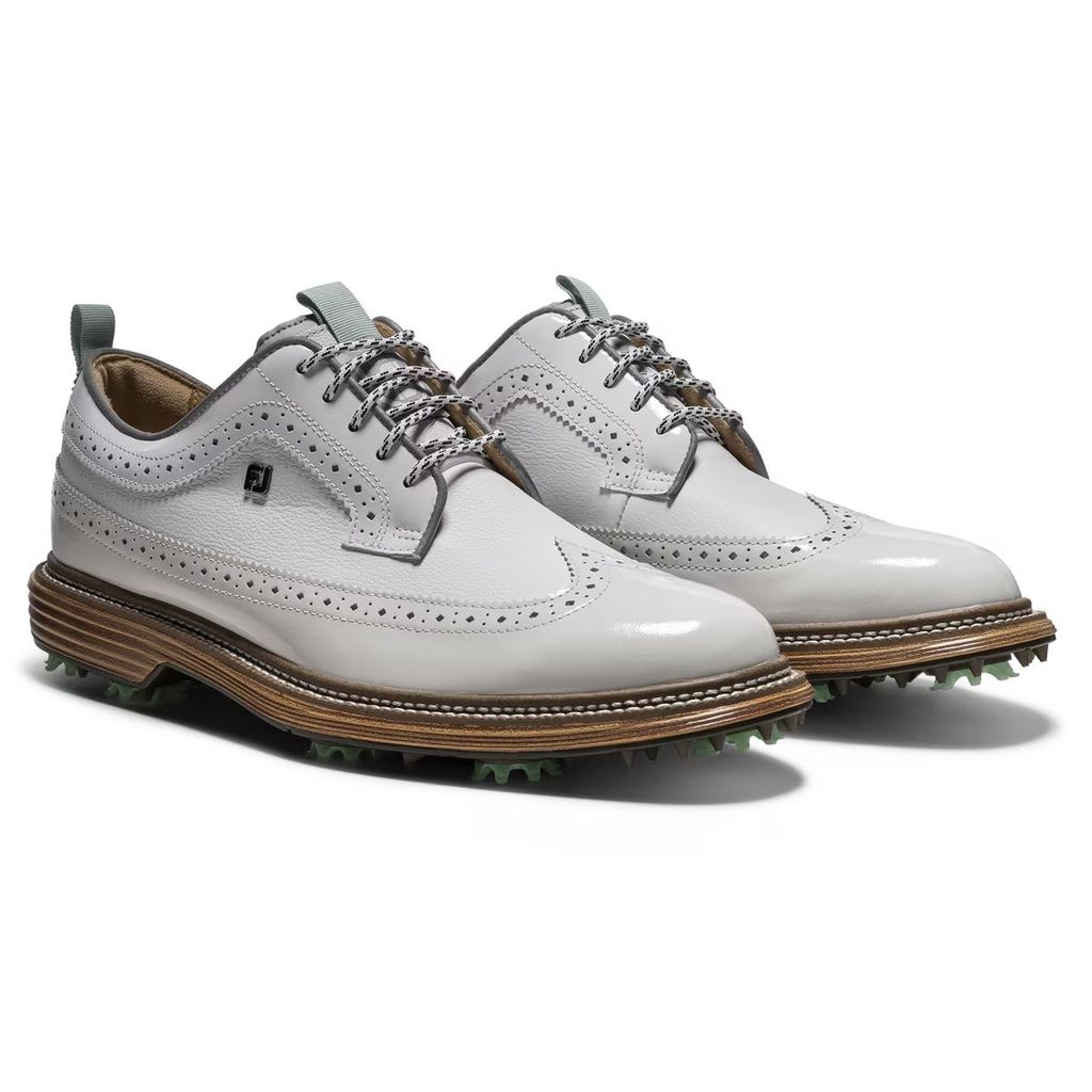Giày Golf Nam Le26 Prem-Marquis Wht/Gry/Blu 54585 | FootJoy