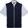 Áo Golf Tay Ngắn FootJoy Double Jersey Knit Full Zip Vest w Rib Accent