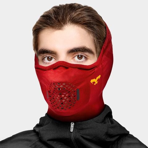 Khẩu trang Z5H Innovative Anti-Fog Half-Balaclava with Breathable 3D Air-Room RED SAMBA | NAROO