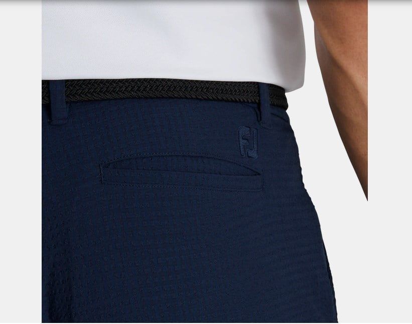 Quần short golf nam FJ Performance Seersucker Shorts 87107 MEGA SALE |