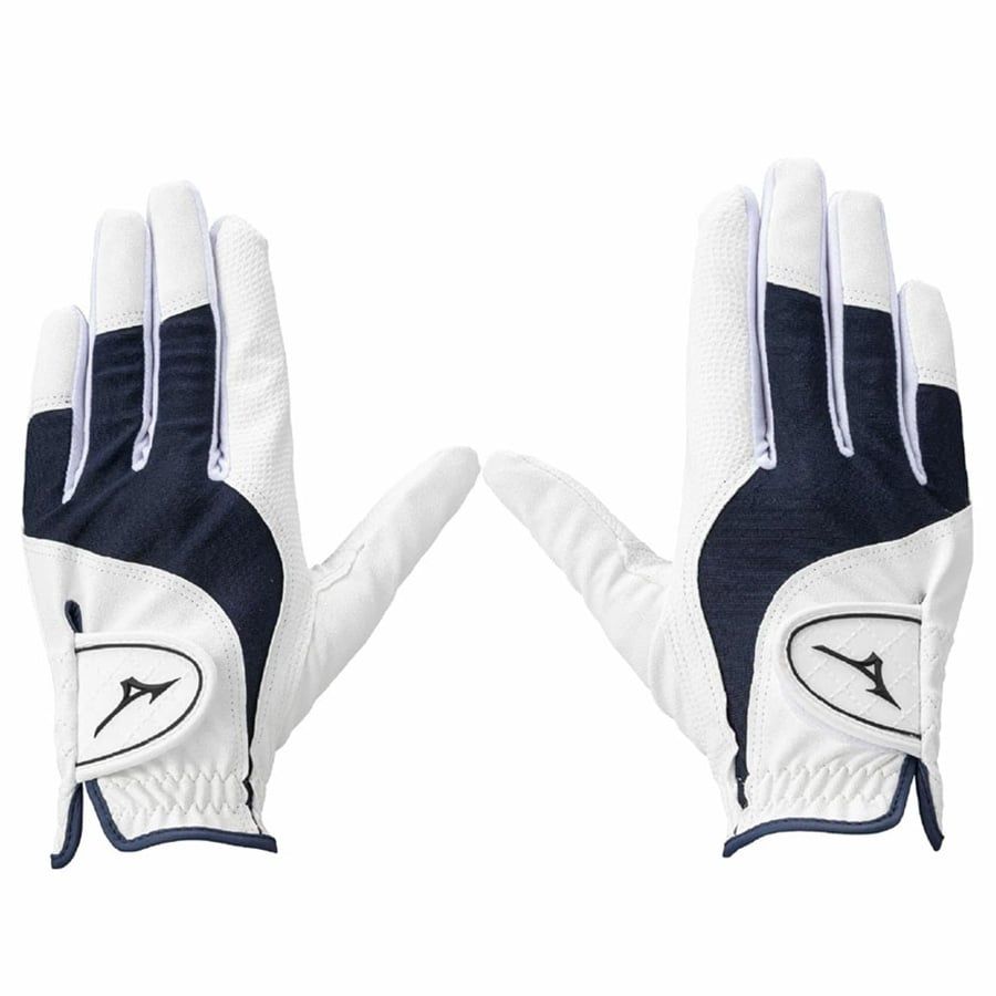 Cặp găng tay nữ EFIL GLOVES LADIES WHITE/NAVY 5MGWB55414 | Mizuno