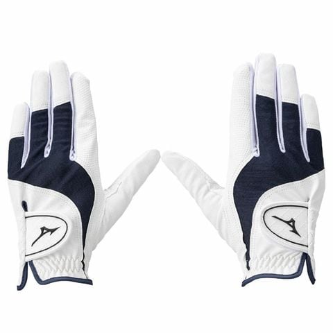 Cặp găng tay nữ EFIL GLOVES LADIES WHITE/NAVY 5MGWB55414 | Mizuno