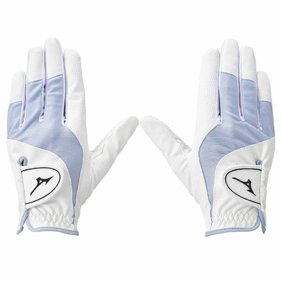 Cặp găng tay nữ EFIL GLOVES LADIES WHITE/SAXE BLUE 5MGWB55421 | Mizuno
