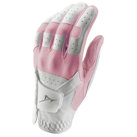 Găng tay golf nữ MIZUNO LADIES STRETCH GLOVE WHITE/PINK G20STRCHLP66 | Mizuno