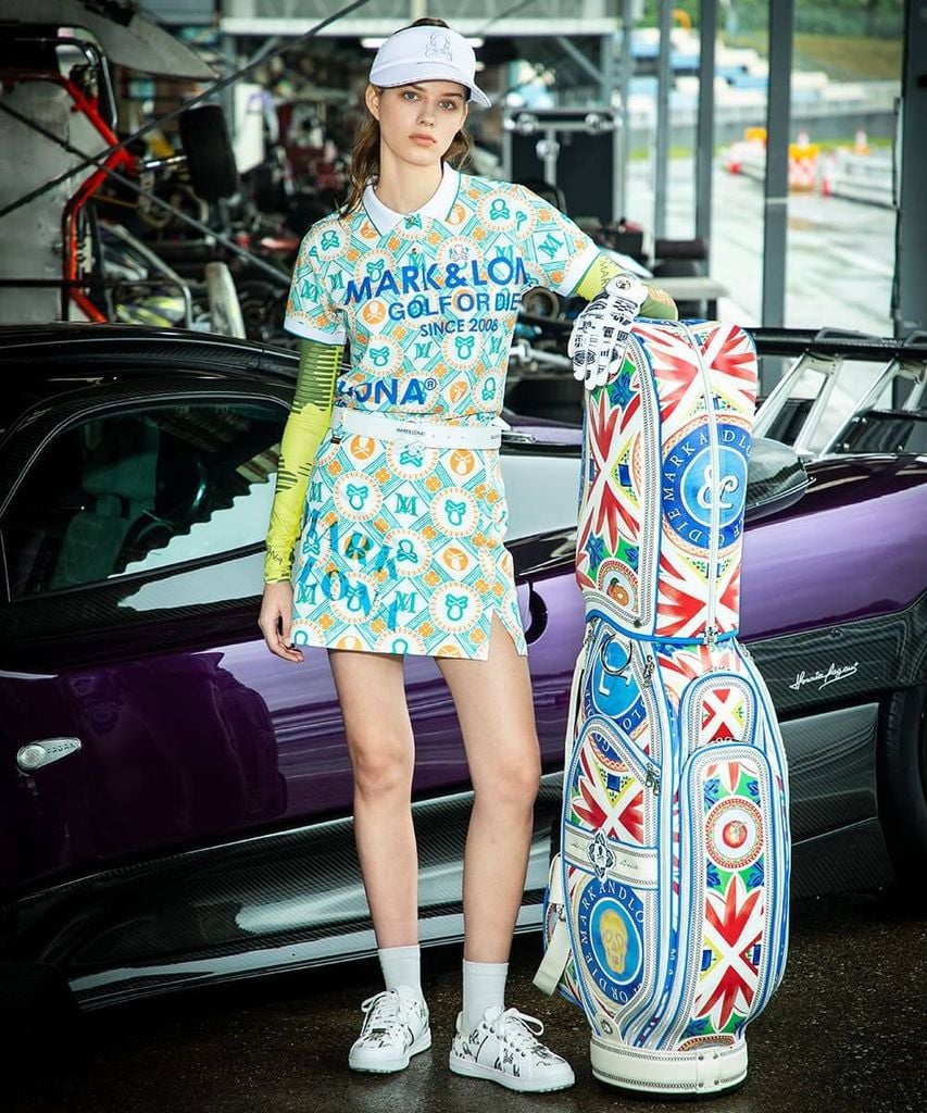 Túi gậy golf Anvil Caddy Bag MLS-5A-SC42 (Ivory)  | MARK & LONA