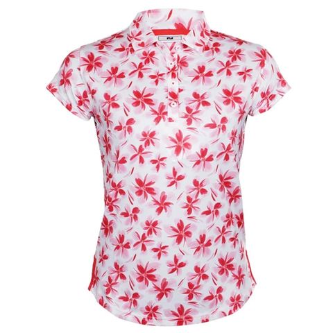 Áo Golf Nữ Tay Ngắn Cap Sleeve Floral Shirt 89740 | FootJoy