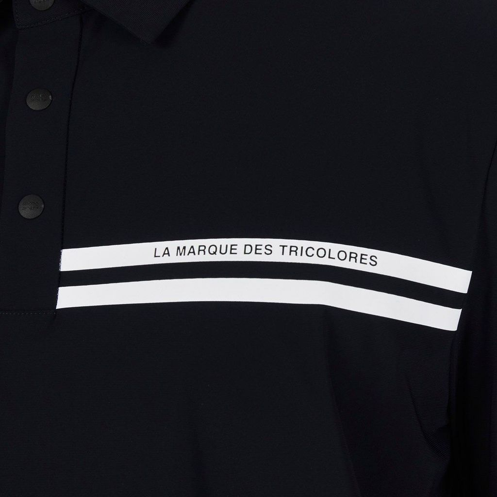 Áo golf tay ngắn nam GP121MTS33-BLCK | Le Coq Sportif