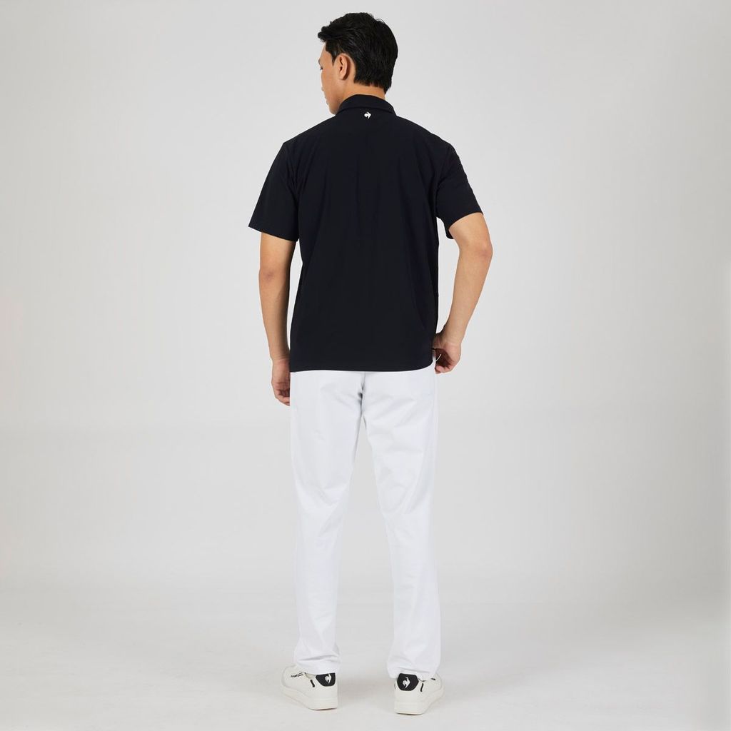 Áo golf tay ngắn nam GP121MTS33-BLCK | Le Coq Sportif