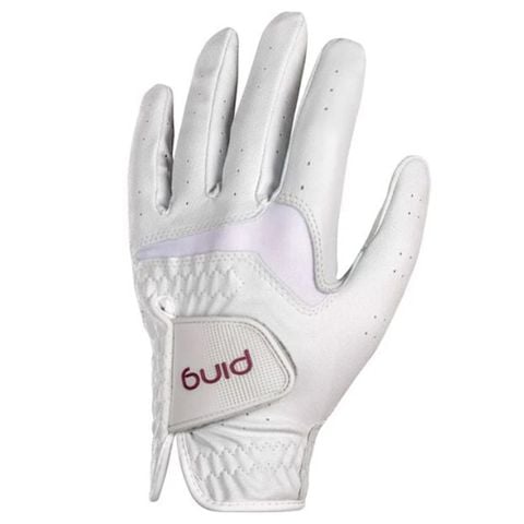 Găng tay golf nữ Sport Leather/Synthetic White/White Ladies GLV34332 | PING