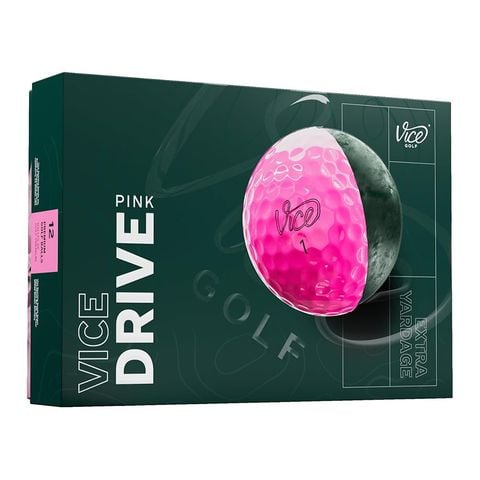Bóng Golf Vice Drive 2 Lớp Màu PINK | Vice Golf