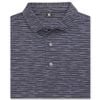 Áo golf nam tay ngắn Broken Stripe Print Pique Black / Periwinkle 3744